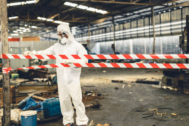 Professional Biohazard technician working in North Carolina, NC